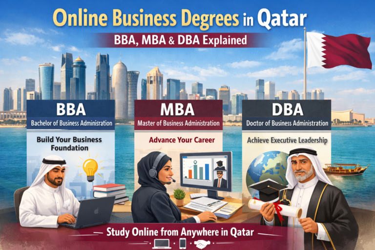 online business degrees in Qatar